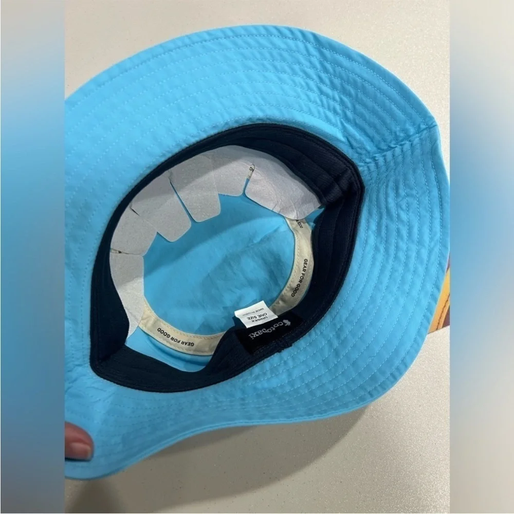 Cotopaxi Kids Bucket Hat Blue Sky NWT Wide Brim UV Protection